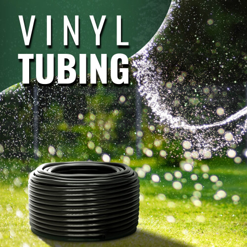 Grow1 Black Vinyl Tubing I.D. 2