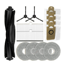 Compatible for M9 Replacement Main Side Brush HEPA Filter Mop Pad Dust Bag Spare Parts