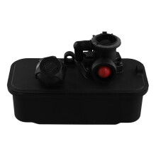 Carburador para Cortacésped para Briggs & Stratton 499809, Tanque de Combustible, Conjunto de Carburador para Cortacésped (498809A, 494406)