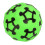 Elastischer Springball PU Grün 68mm Kinder 1