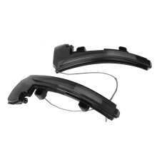 Car Dynamic LED Turn Signal Light Rearview Mirror Light Indicator for Sport +Yellow