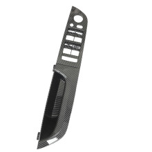 Carbon Fiber Car Interior Window  Cover Panel Trim Pull Handle For- 3 Series E90 E91 E92 316 318 320 325, High