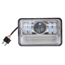 5 Inch Square Daytime Running Light Car Motorcycle Front Headlight DRL High Low Flood Spotlights LED Work Light