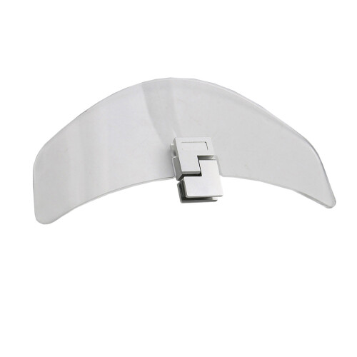 For All Motorcycle Adjustable Windscreen Windshield Extension Spoiler Wind Deflector Accessories