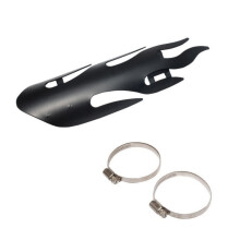Universal Motorcycle Exhaust Muffler Pipe Heat Shield Guard Covers Protection for Prince