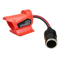 Battery Adapter for 12V M12 Battery M12 Power Tool Battery 12V Cigarette Lighter Female Socket
