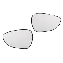Car Left Right Rear View Wing Mirror Lens Glass for Fiesta Mk7 2009-2015 Auto Accessories