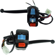 1 Pair 12V Waterproof Motorcycle Left Right Handlebar Control Horn Turn Signal for GY6 50Cc 125Cc 150Cc