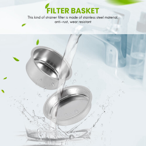 4St 51 Mm Kaffefilterbyte Filterkorg för Kaffe BottenlöSt Portafilter för  Espressomaskindelar 2