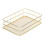 Metall Desktop Organizer - Gold Aufbewahrungskorb 1