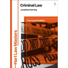 Criminal Law by Herring Jonathan University of Oxford UK Hardcover Boo