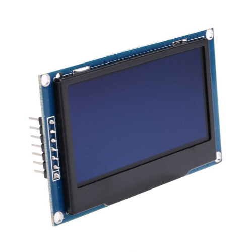 2pièces Module D'écran LCD D'Affichage OLED de 2,42 Pouces 128X64 SPI/IIC Interface SSD1309 Affichage Blanc 1