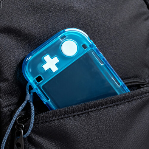 Switch Lite Mini PC Hülle Transparent Schutz Blau