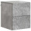 VidaXL vidaXL Wall-Mounted Bedside Cabinet 2 pcs Concrete Grey 4