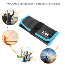Fischerei Tasche Wasserdicht PVC Blau Jigs
