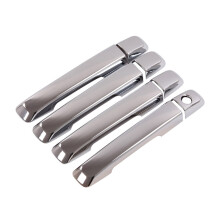 8Pcs/Set Car ABS Chrome Car Door Handles Cover Trims Door Handle Trim for Dmax D-Max 2012-2018 Car Styling