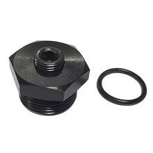 7.3L Powerstroke Heater Sensor Thread Adapter Booster Plug M22 X 1.5 1/8-27 NPT for Super Duty 1999.5-2002
