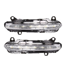 Farol de Nevoeiro Dianteiro Esquerdo + Direito para S-Class W221 Farol de Nevoeiro LED DRL para Corrida Diurna