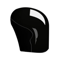 Etiqueta da DecoraçãO da Tampa da CabeçA Do BotãO de MudançA de Marcha Do Carro para Glossy Preto