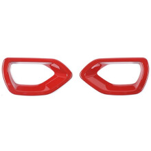 GuarniçãO da Tampa da Moldura da Grade Dianteira para 2015-2020  Charger SRT Scat Pack AcessóRios para Carro Daytona (Vermelho)
