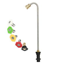 High Pressure Washer Spraygun Extension Rod 1/4Inch Quick Connect Adapter U Type Cleaning Machine for -K7