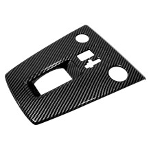 Fibra de Carbono ABS Center Console Gear Shift Panel Frame Cover GuarniçãO para  A3L A3 8Y 2021 LHD AcessóRios para Interior de Carro