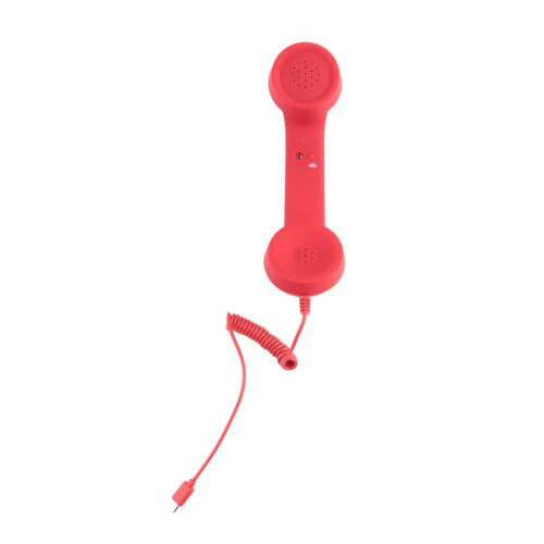 Fones de Ouvido com Receptor para Telefone Retrô, Compatíveis com Celulares e Tablets, com Interface USB-C e Botão de Atender, Ideais para Idosos.
