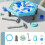 Interaktives Pinguin-Eisbrecher-Spielzeug |Knocking Disassembling Wall Brettspiel 3