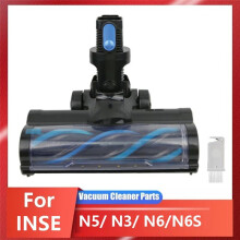 Carpet Floor Brush Assembly with Roller Brush for INSE N5/ N3/ N6/N6S Vacuum Cleaner Spare Parts Electric Floor Brush