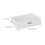 Commodas - HELLOSHOP26 - Comoda Lowboard com bordas arredondadas - Bambu - 2 gavetas - 90x40x45 cm 2