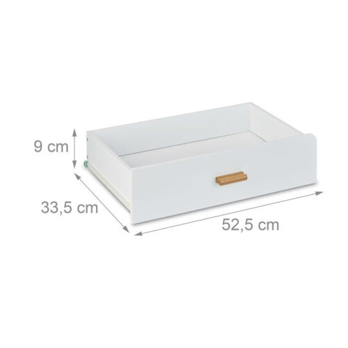 Commodas - HELLOSHOP26 - Comoda Lowboard com bordas arredondadas - Bambu - 2 gavetas - 90x40x45 cm 1