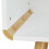 Commodas - HELLOSHOP26 - Comoda Lowboard com bordas arredondadas - Bambu - 2 gavetas - 90x40x45 cm 5