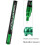 DSPIAE MKA Super Metallic  Brush Pen Environment-Friendly Water-Based Soft   Green Gold B 3