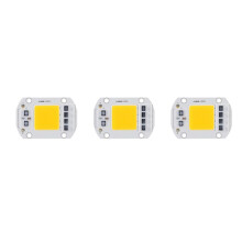 3X Warm Weiße LED Bugs Sparen Chip Hoch Spannung Licht Quelle Hoch Leistung LED Chip für Verkehr Beleuchtung 100W 220V