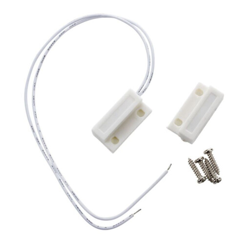 5X White Door Window Contacts Magnetic Reed  Sensor 2