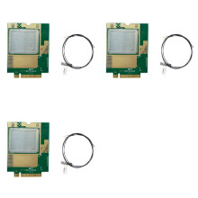 3X 5G NR M.2 Card T99W175 X55 Module FRU 5W10V25782 for Yoga 5G-14Q8CX05 & IdeaPad 5G-14Q8X05 Laptops with Antenna