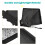 Softbox, Camera Softbox Speedlite with Carry Case, 17x6.7in Diffuser for Universal On-Camera Flash, 6.7x6.7in White Diffuser Included 4
