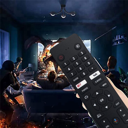 Replace Remote Control for VEON  4K UHD LED HDTV Android TV RC-NZ Remote Control Without Voice