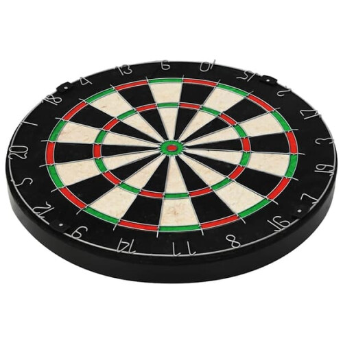 vidaXL Επαγγελματικό Dartboard Σιζάλ με 6 Βέλη Πολύχρωμο 2