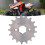 Motorrad Kettenrad 420 17T Rostfrei 11