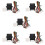 5X Universal Auto Fold/Unfold Side Rear View Mirror Folding Closer System Modules for All Car 1