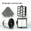 Filter Replacement Compatible for  IW4624, IW4625, IW4626 Detect Pro Auto-Empty System Vacuum, Reusable, Plastic 3