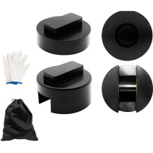 4PCS Jack Pad Adapter for & , Pinch Weld Frame Rail Protector, Floor Jack Rubber Pads for 1 2 3 4 5 6 Series