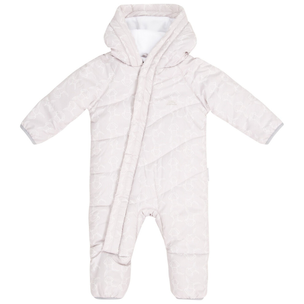 Trespass (6-9 Months, Pale Grey) Baby Adorable Snowsuit