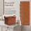 4 Pack Rectangular Hand Woven Wicker Storage Baskets with Handles, Water Repellent Brown Organizer Bins for Shelves 3