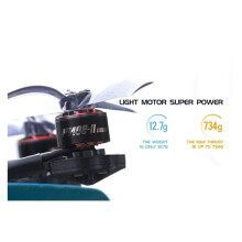 T-Motor F1408-II Hoge Vermogen Drone Borstelloze Motor voor FPV Freestyle en Lange Afstand met Precisie Balans KV2800