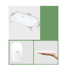 2X UV Light for Resin, Foldable UV Resin Ligh, Portable & Fast Curing Higher Power UV Lamp,Supplies for UV Resin Mold