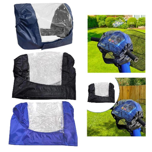 Waterproof Electric Scooter Cover,Windproof Bicycle Control Panel Protector,Easy Installation,Fits Most Scooters A 1