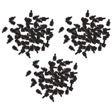 300X Motherboard Nylon Hex Standoff Threaded Spacer M3 Thread 6+6mm Black