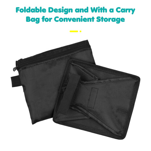 Softbox, Camera Softbox Speedlite with Carry Case, 17x6.7in Diffuser for Universal On-Camera Flash, 6.7x6.7in White Diffuser Included 2